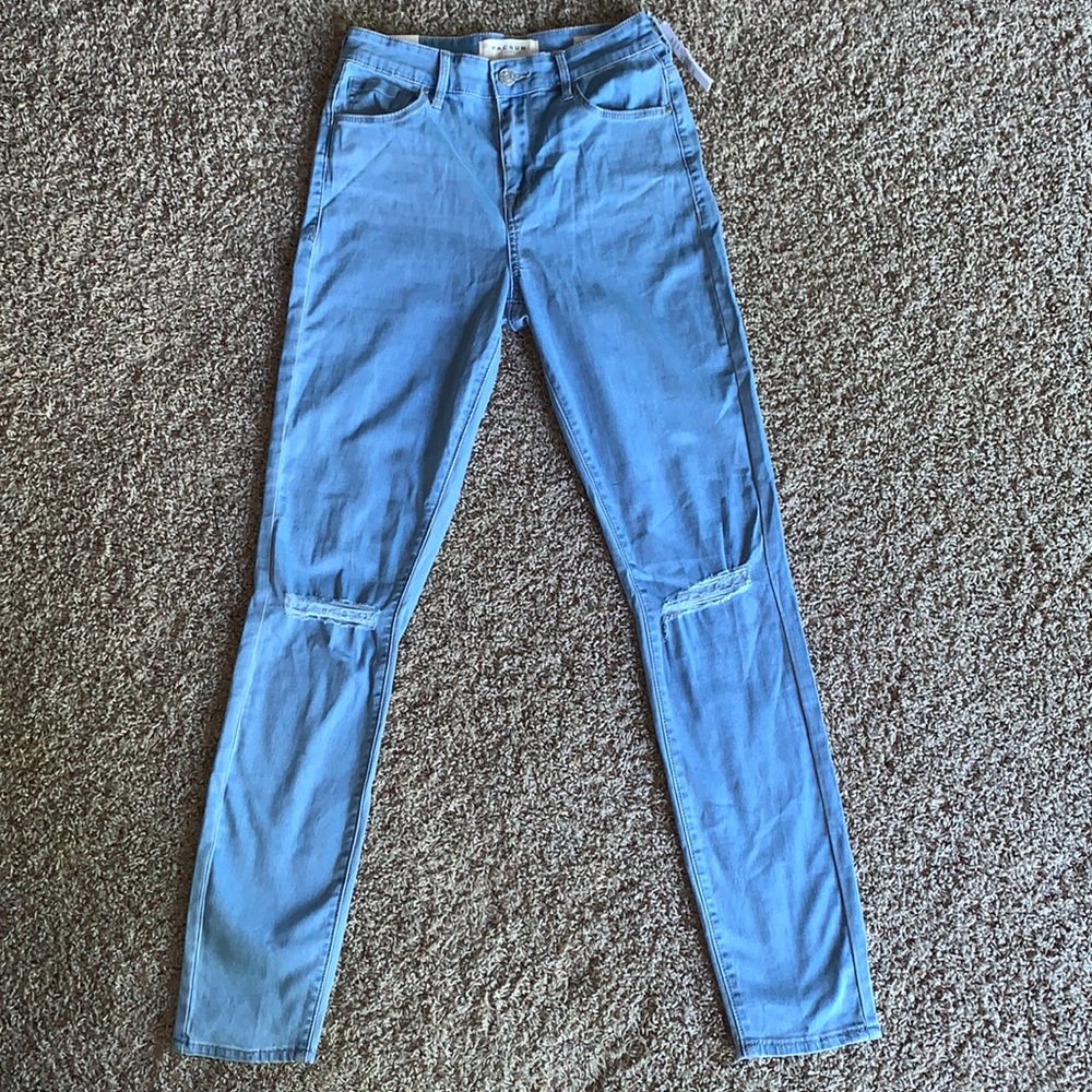 New PacSun super high rise skinniest jeans